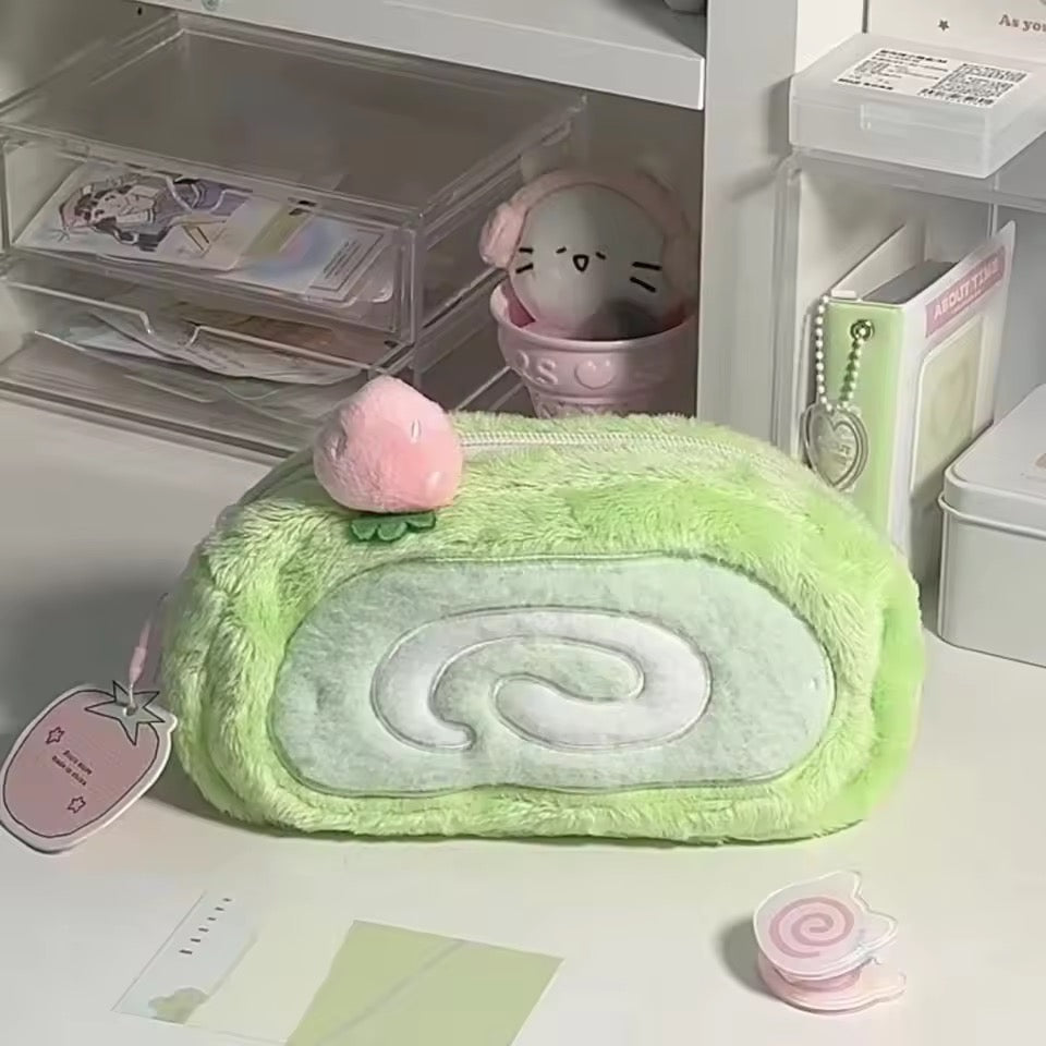 pastel green pencil case