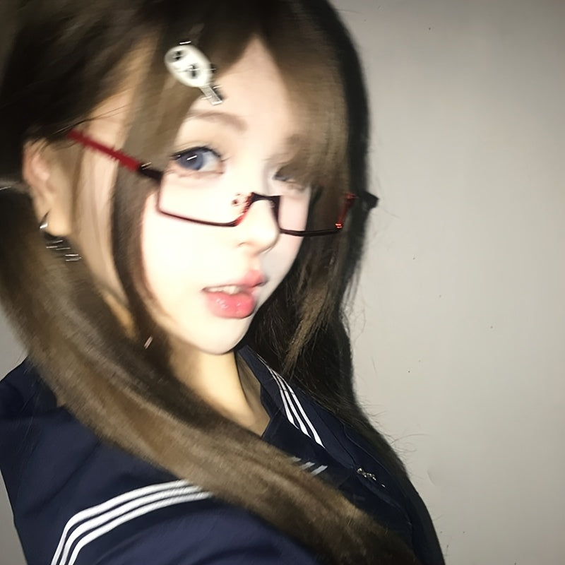 half frame glasses