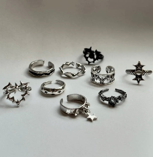 ring set (including 9 rings)