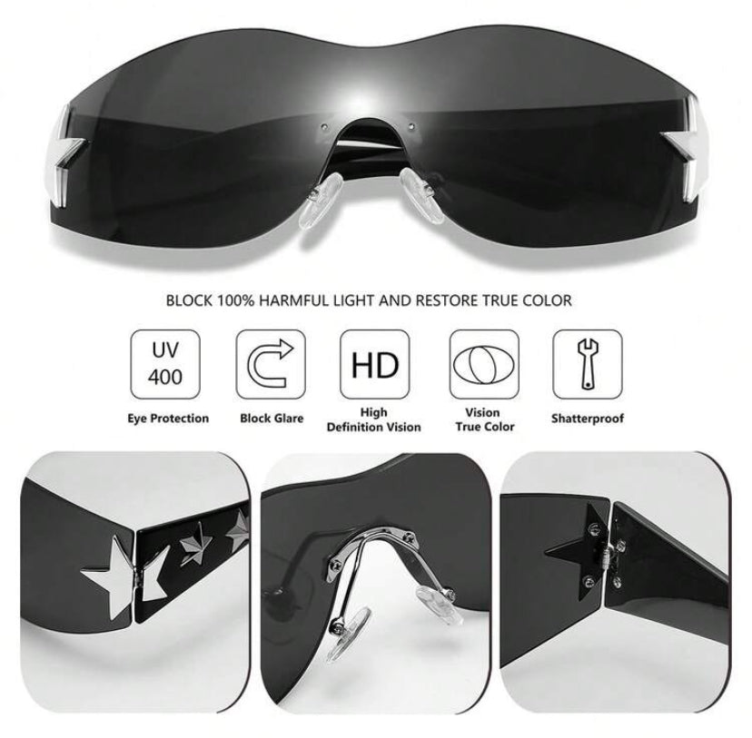 cyberpunk star glasses
