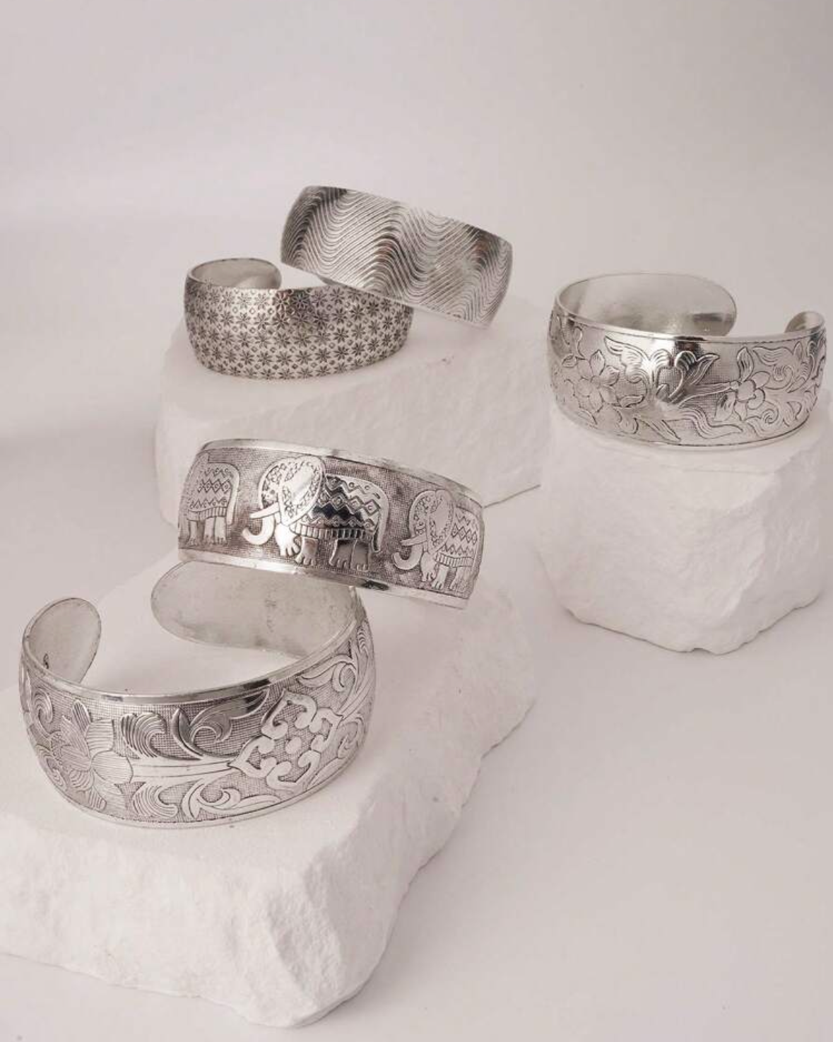 antique silver bangles