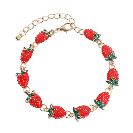 strawberry bracelet 🍓