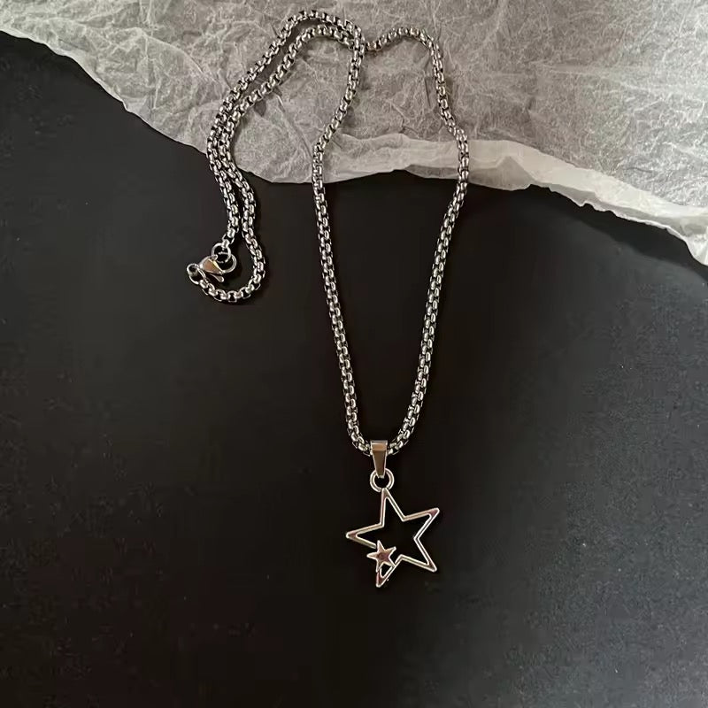 silver y2k pendants (stainless!!)