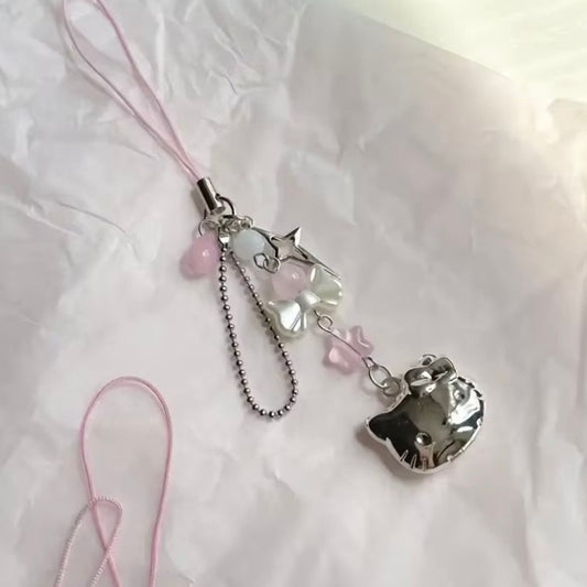 hello kitty phone charm