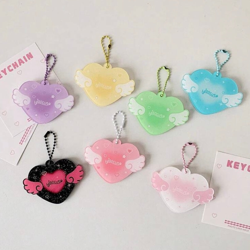 picture holder keychain