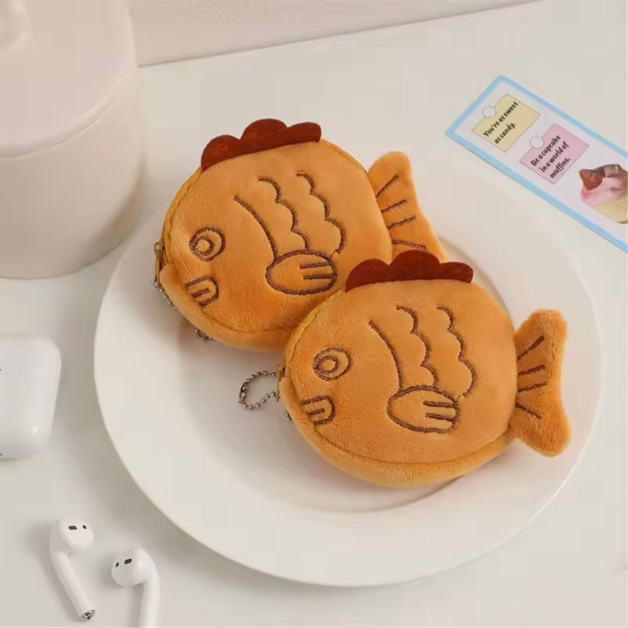 fish coin purse
