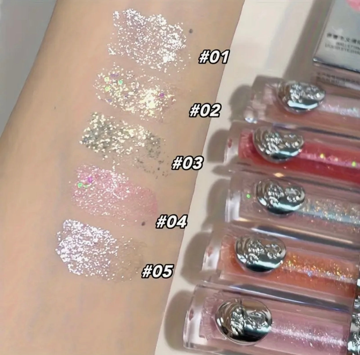 liquid eye shadow glitter | fine shimmer
