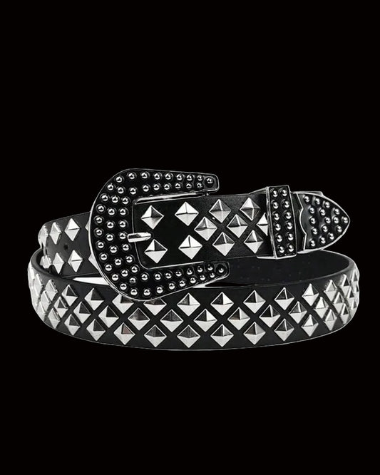gothic horizon studded belt