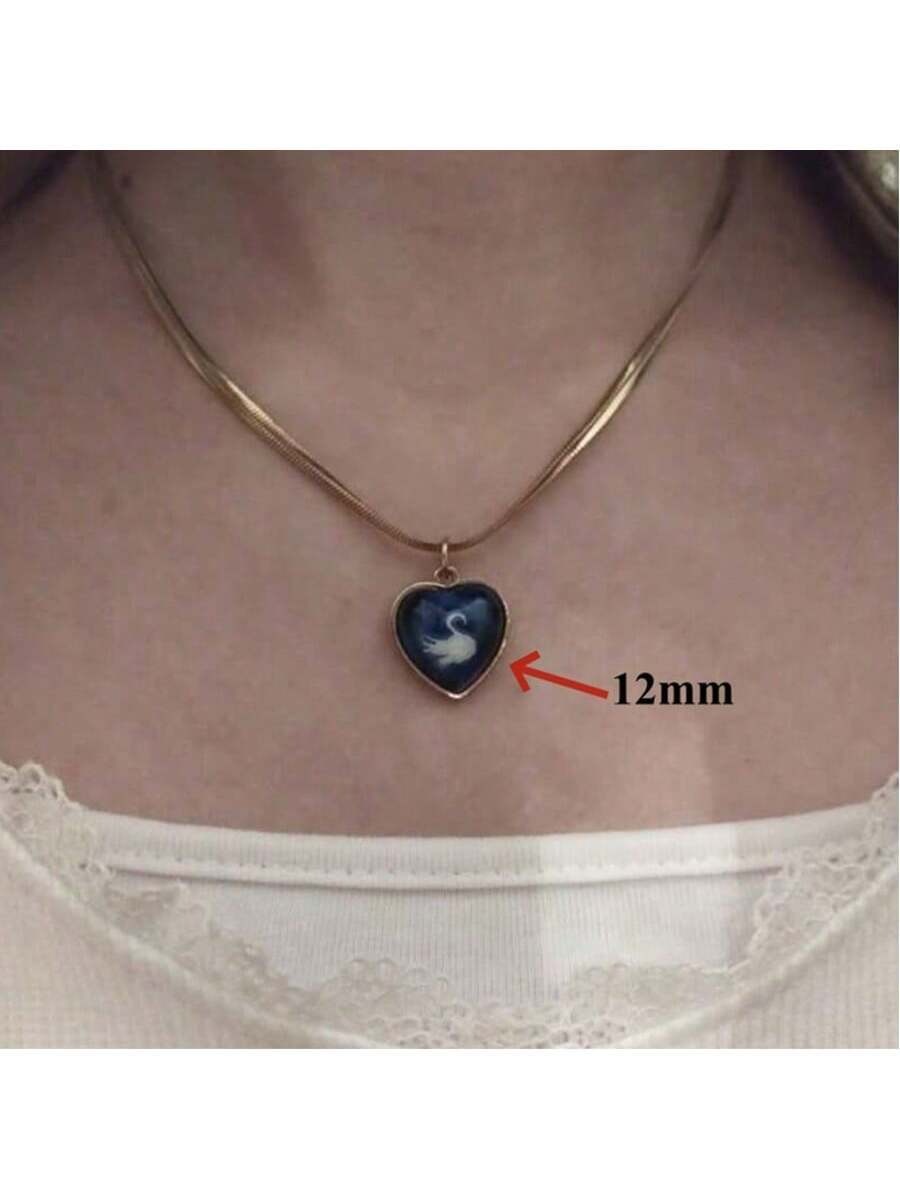 swan necklace