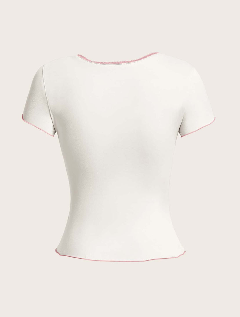 sweetheart bow top