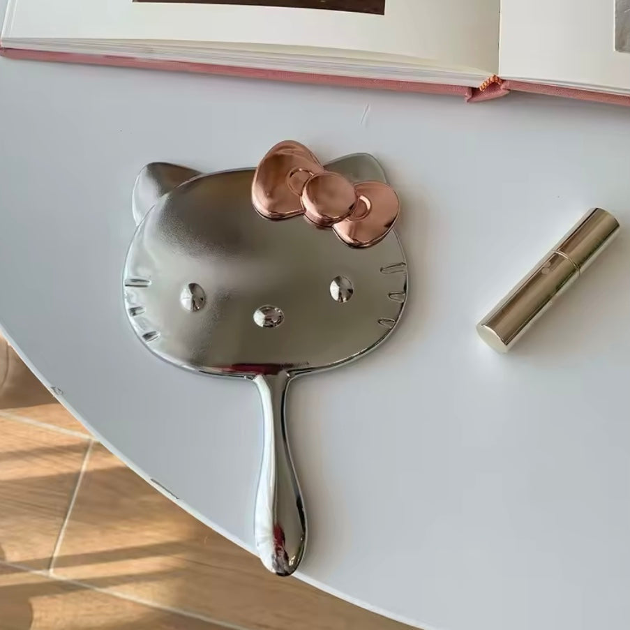 hello kitty hand mirror