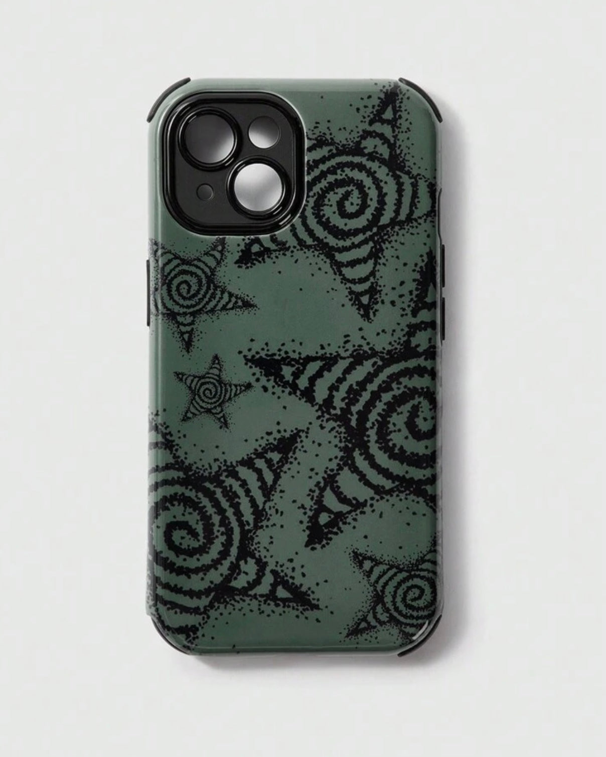 dark green star case