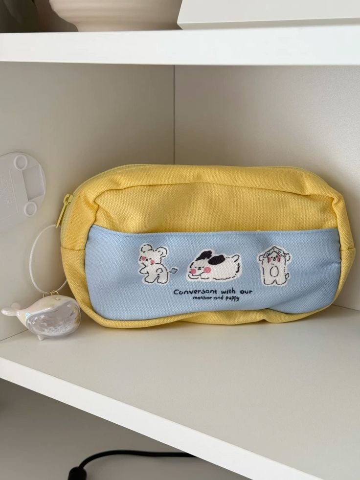 puppy pencil case