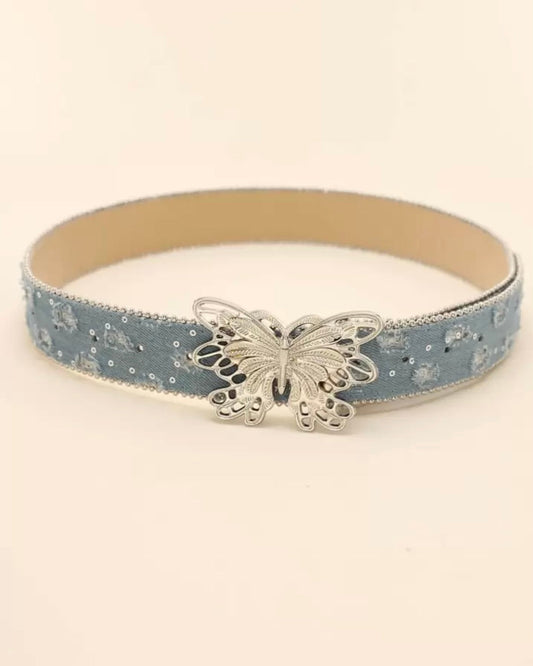 butterfly buckle belt