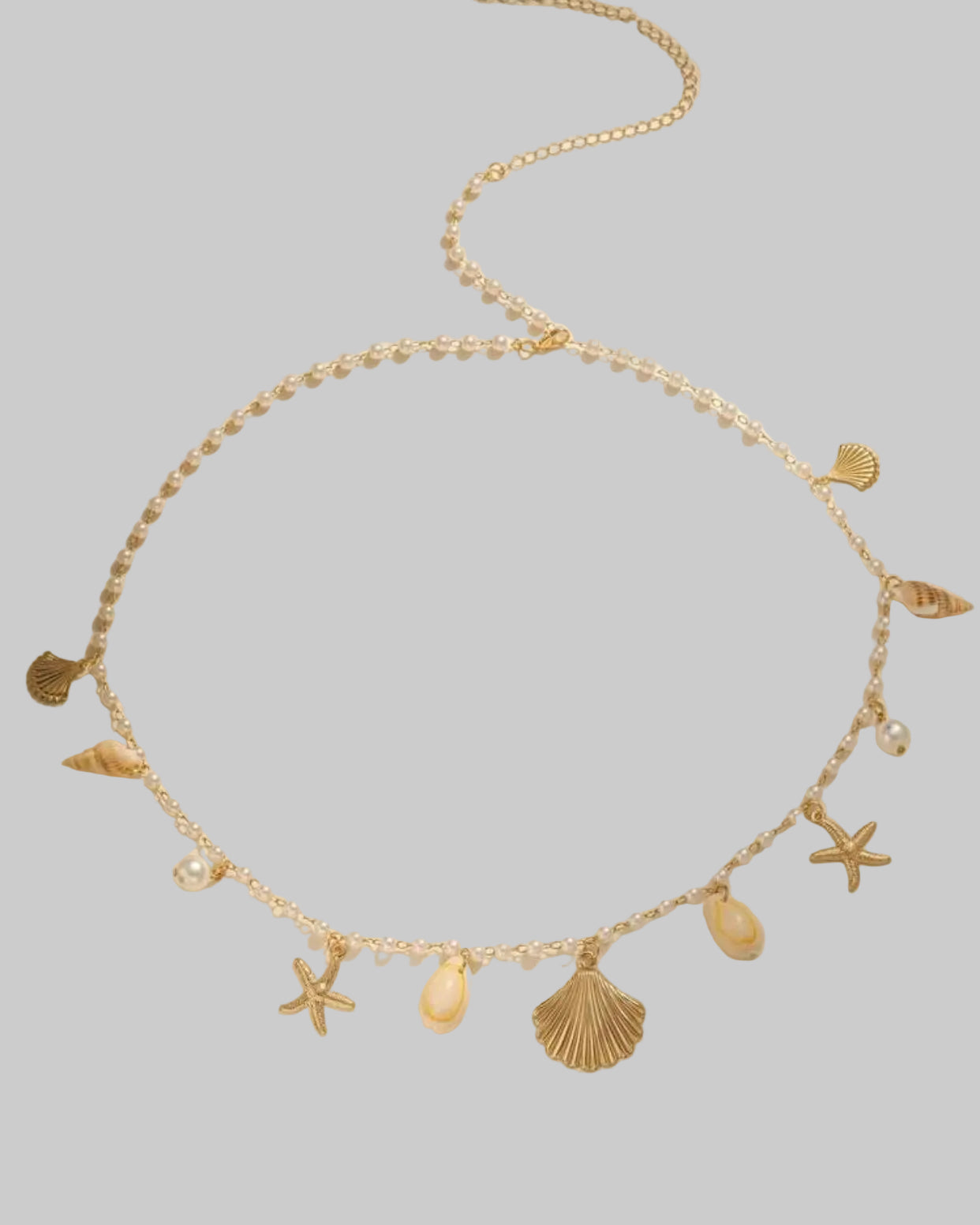 seashell waist chain