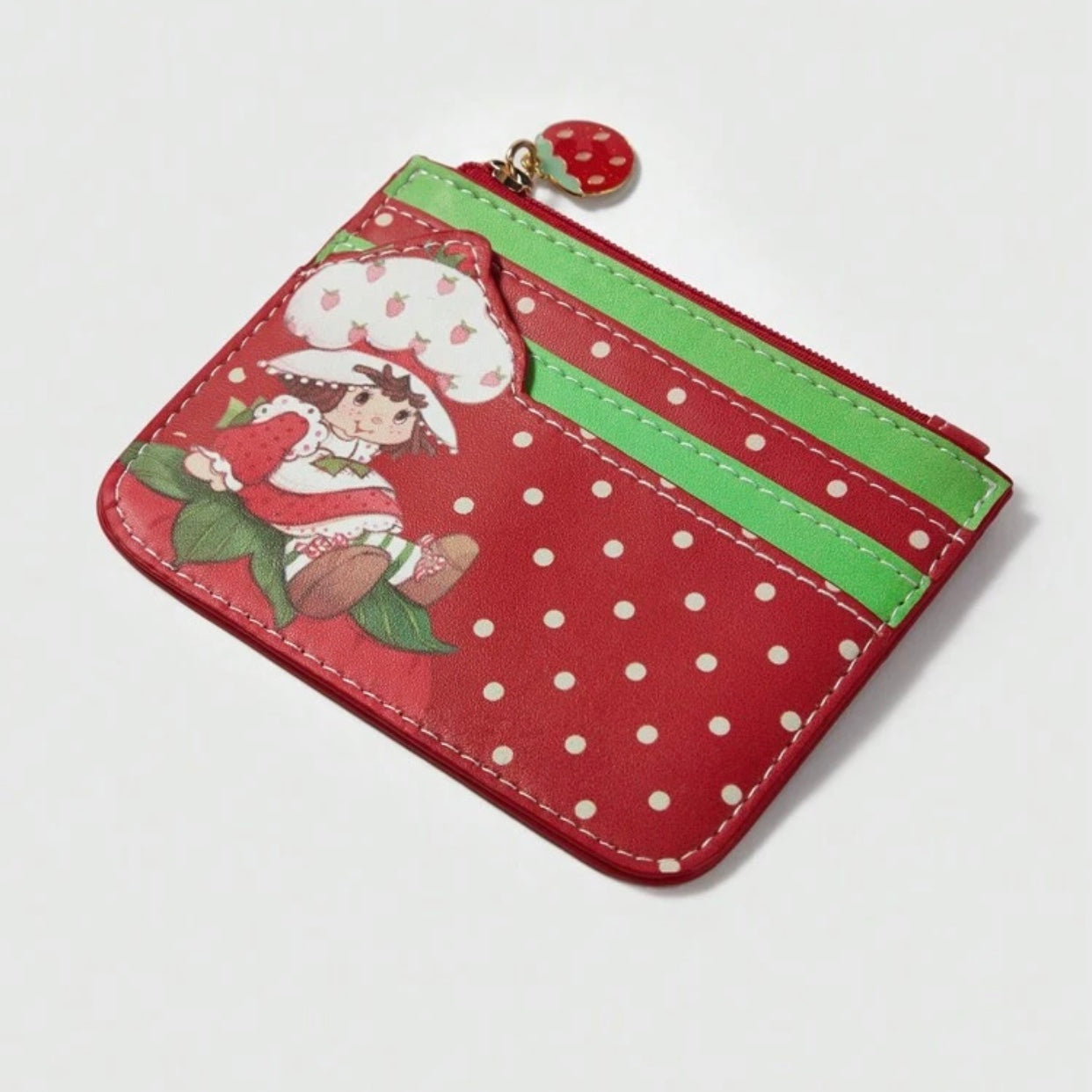 strawberry wallet | card holder