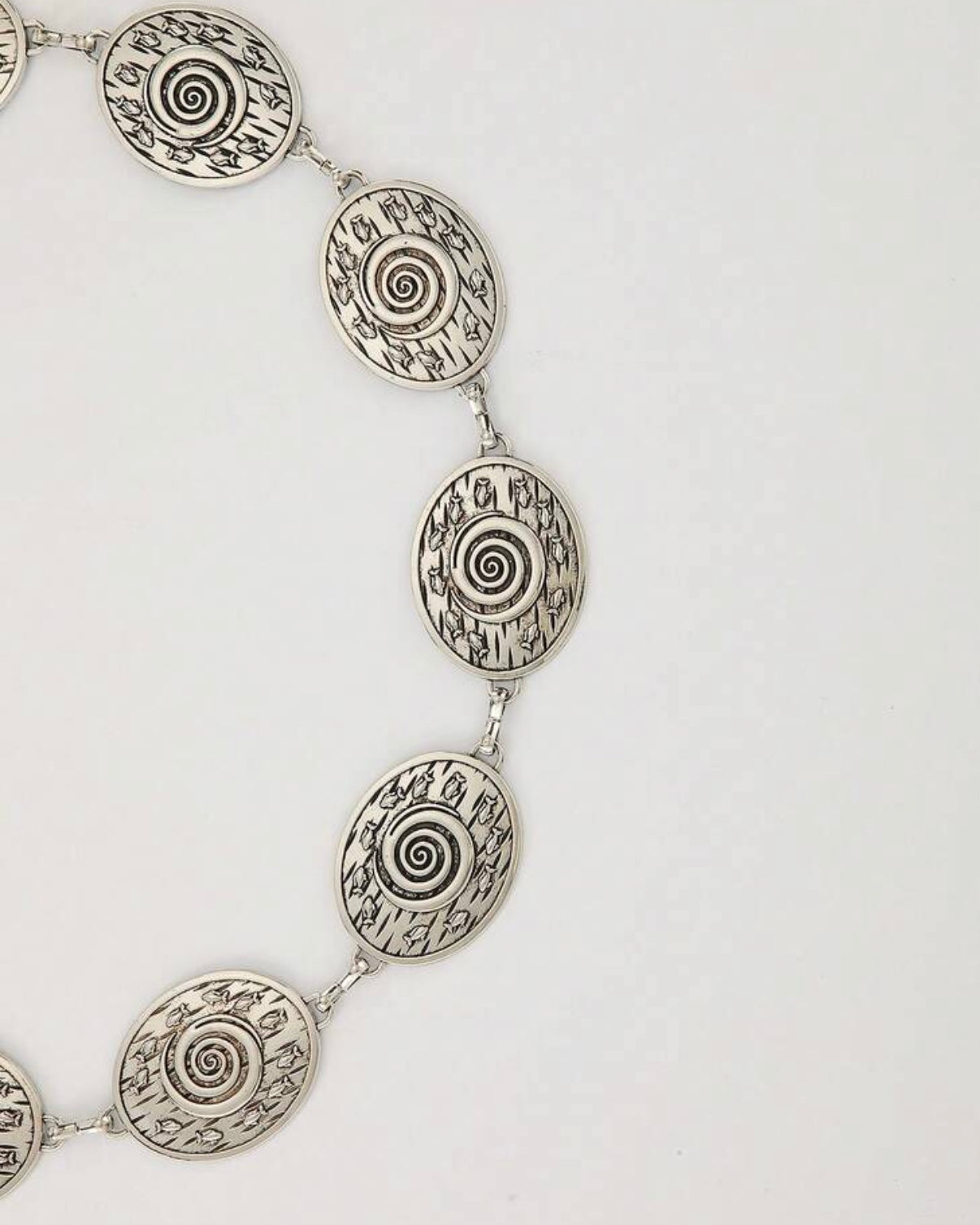 circle waist chain / gold n silver