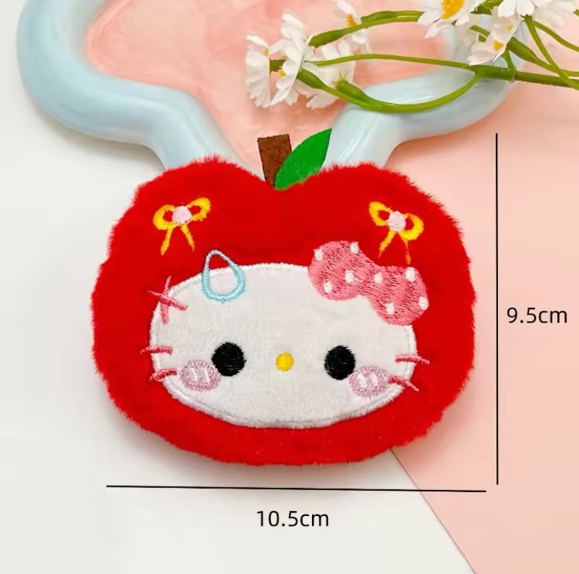 hello kitty plushie keychains