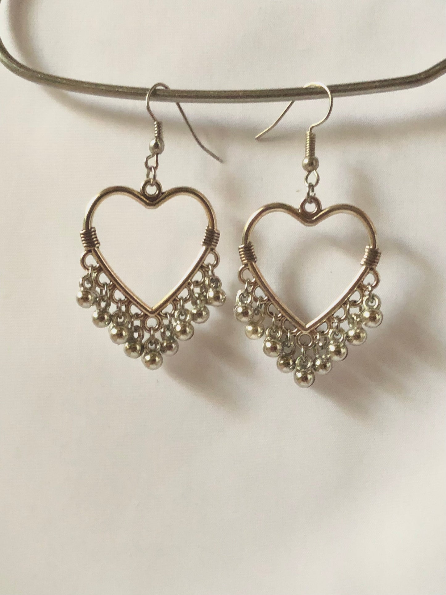 heart earrings