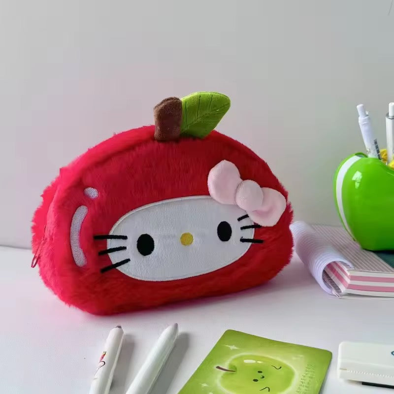 hello kitty apple pouch | pencil case