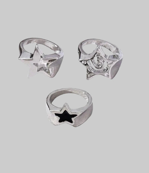 silver star ring