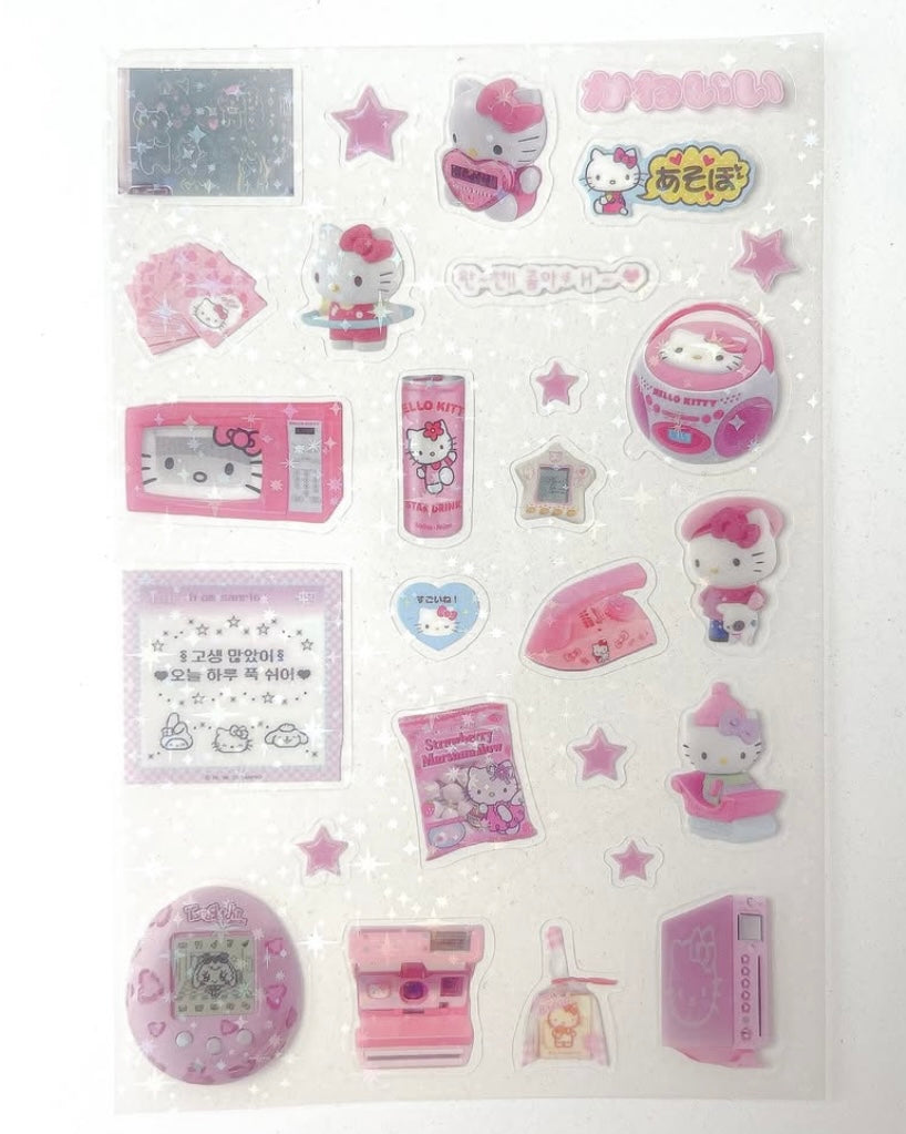 hello kitty sticker sheets