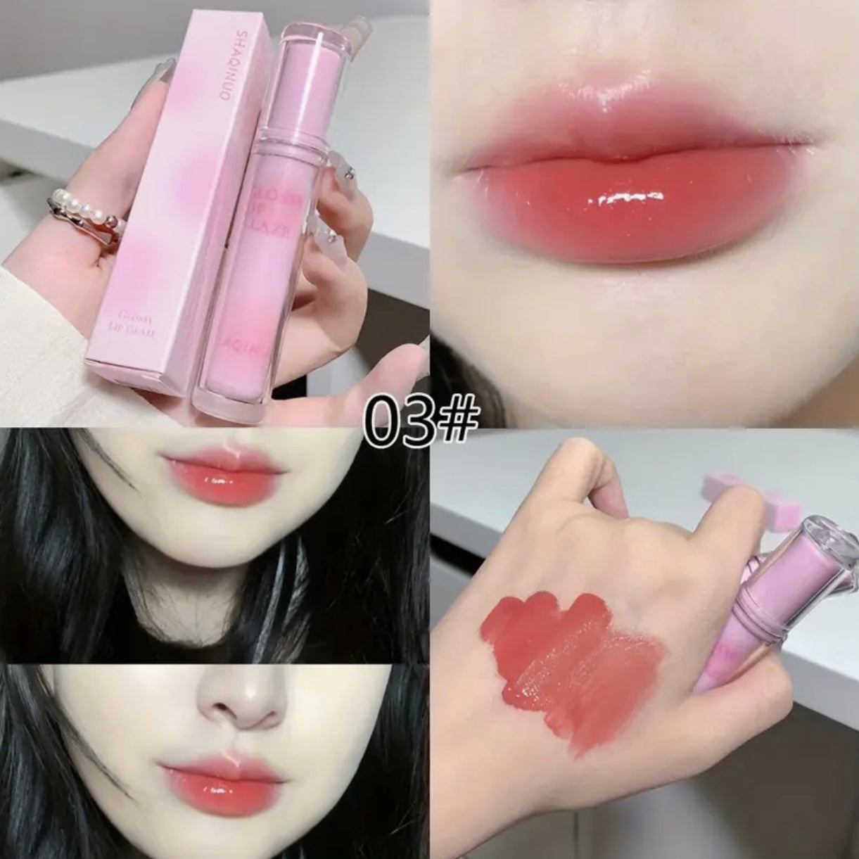 dewy lip glosses
