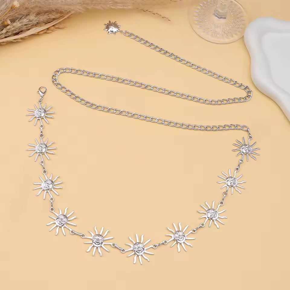 sun waist chain