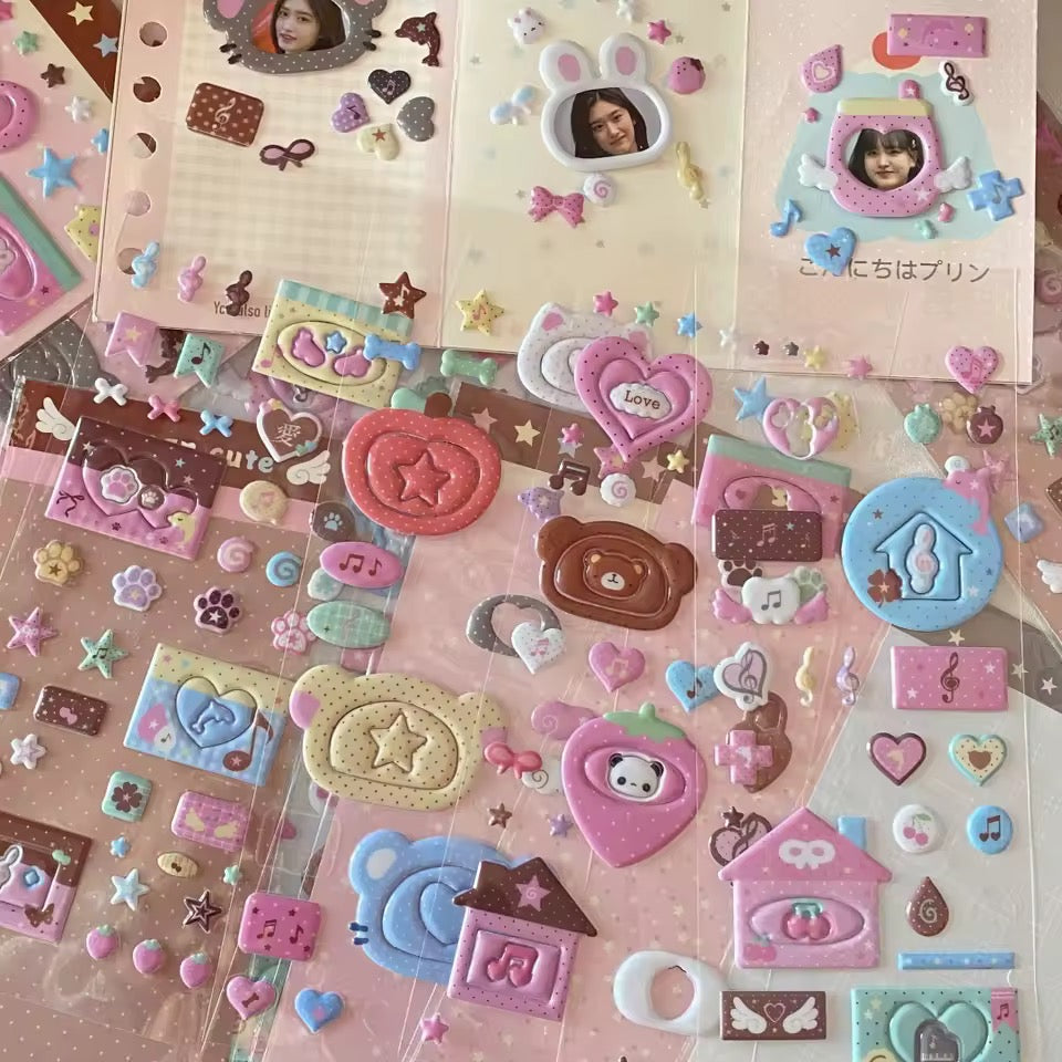 korean foam stickers