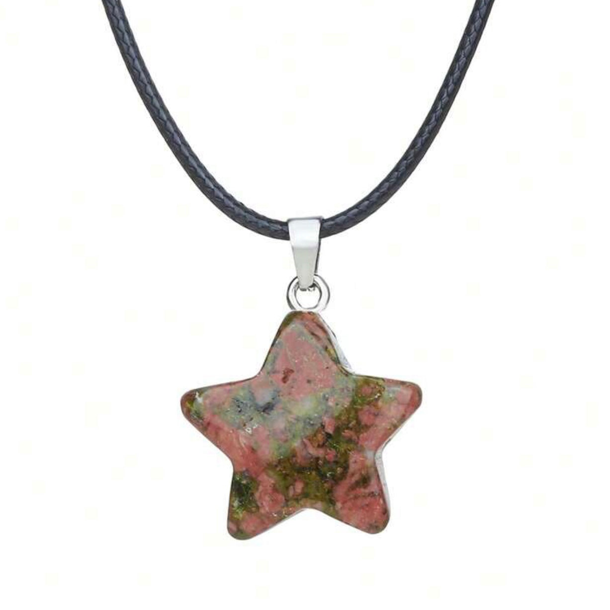 gemstone star pendants