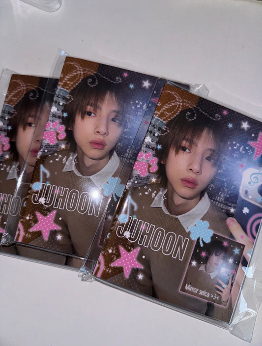 juhoon from cortis: sticker book