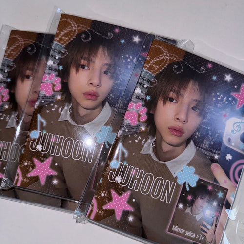 juhoon from cortis: sticker book