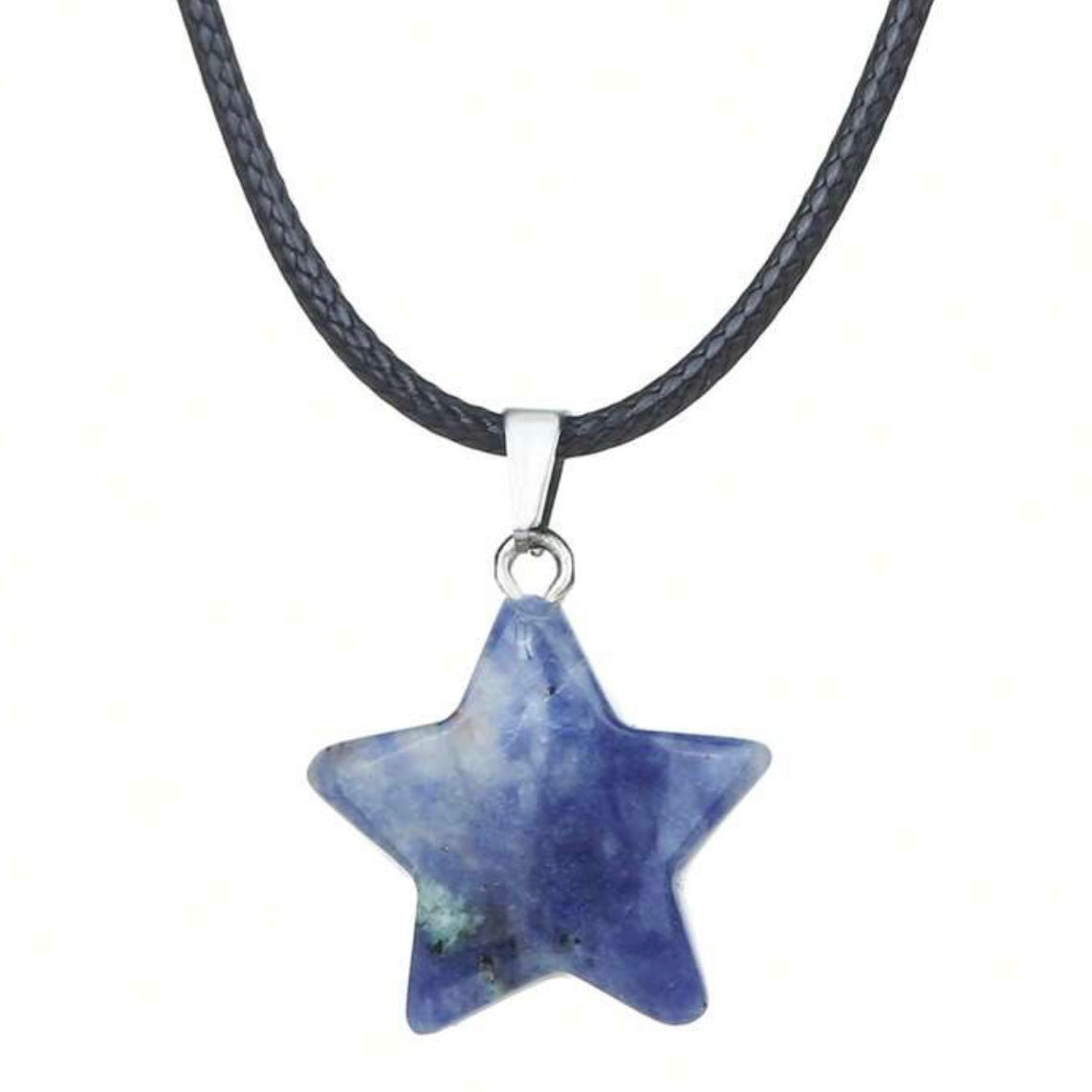 gemstone star pendants