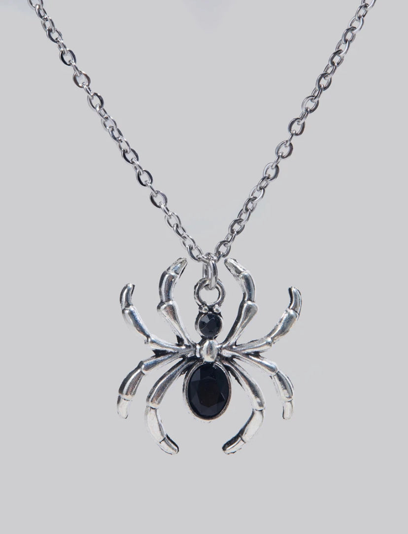 spider necklace