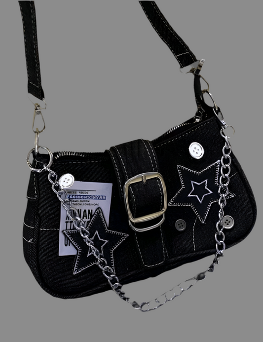 black stars bag