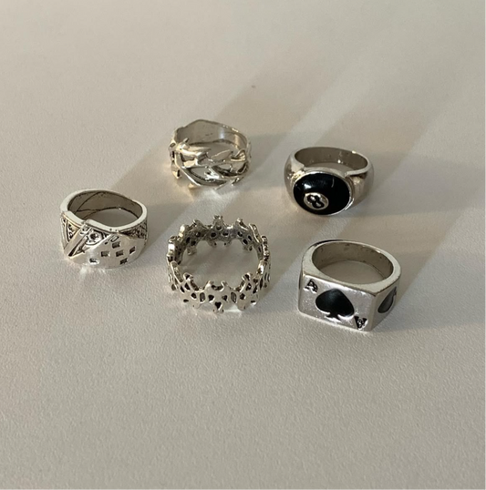 8 ball ring set