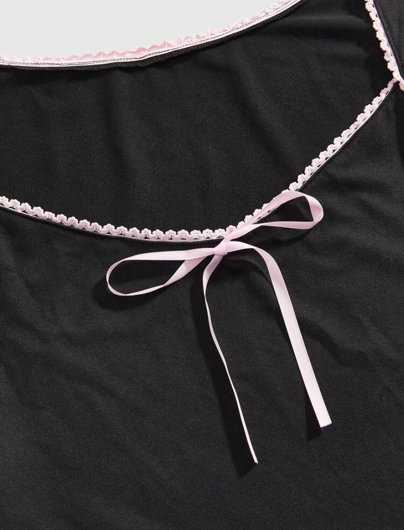 sweetheart bow top