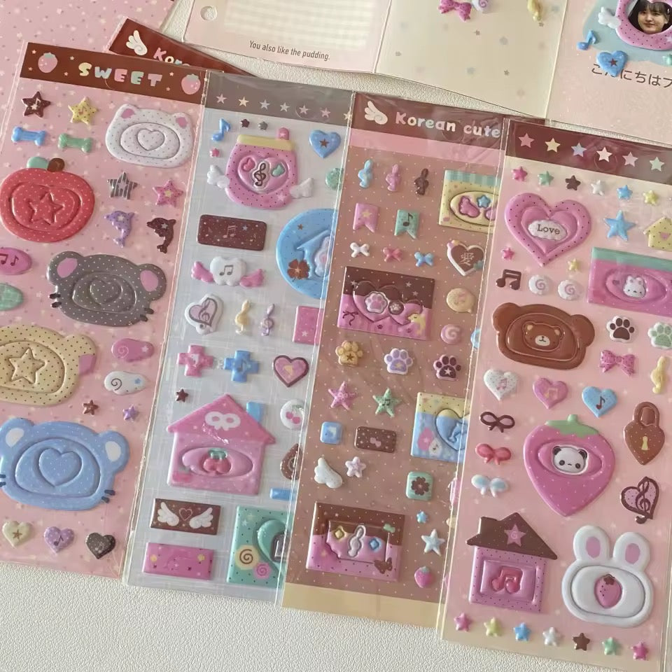 korean foam stickers