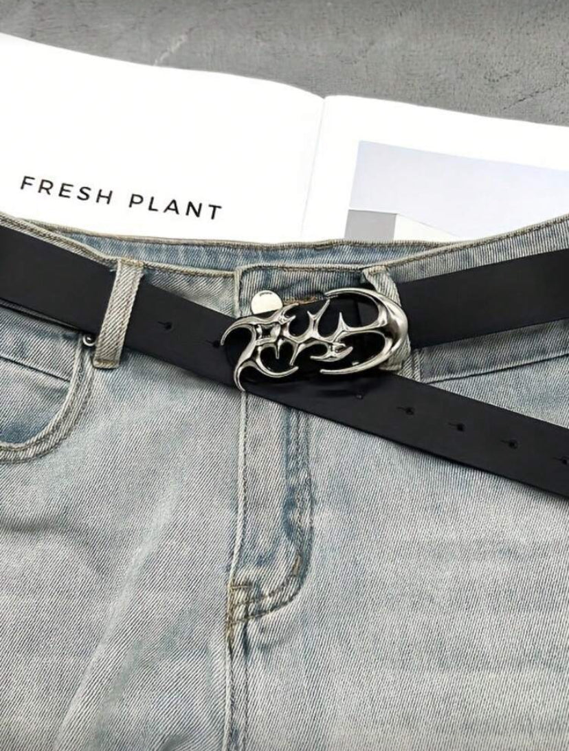 gothic liquid metal belt