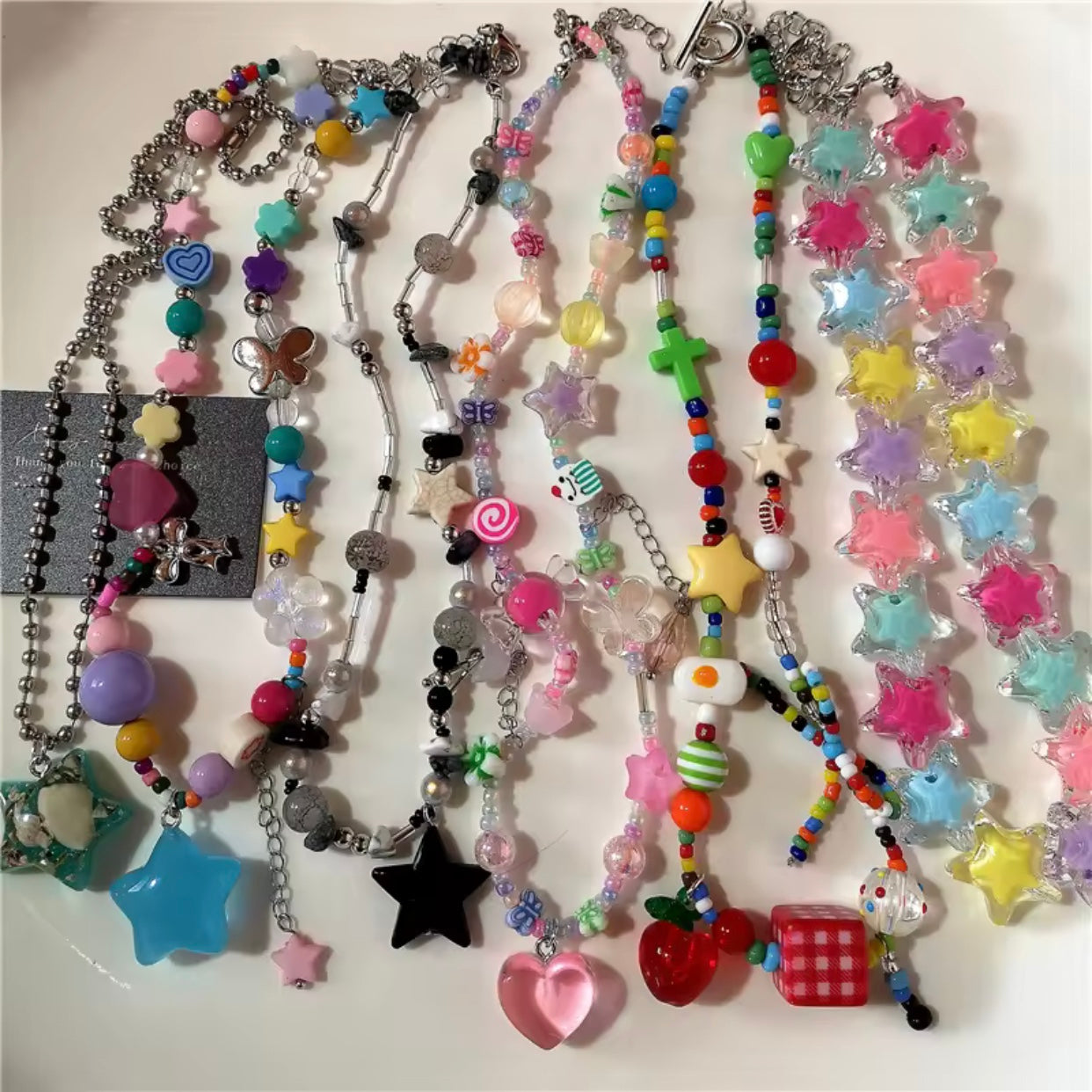 beaded necklaces
