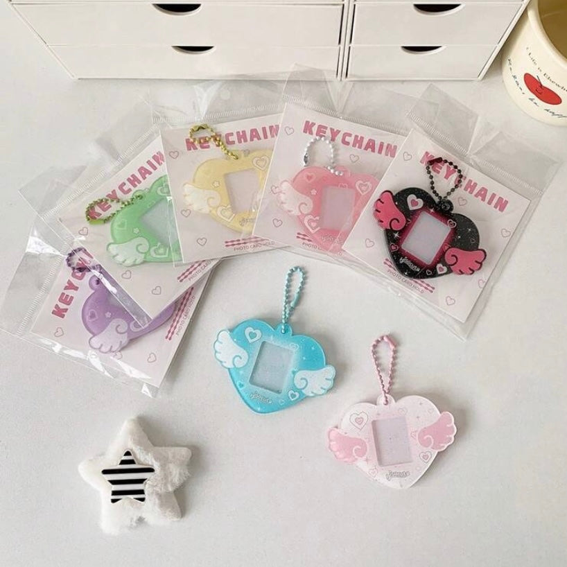 picture holder keychain