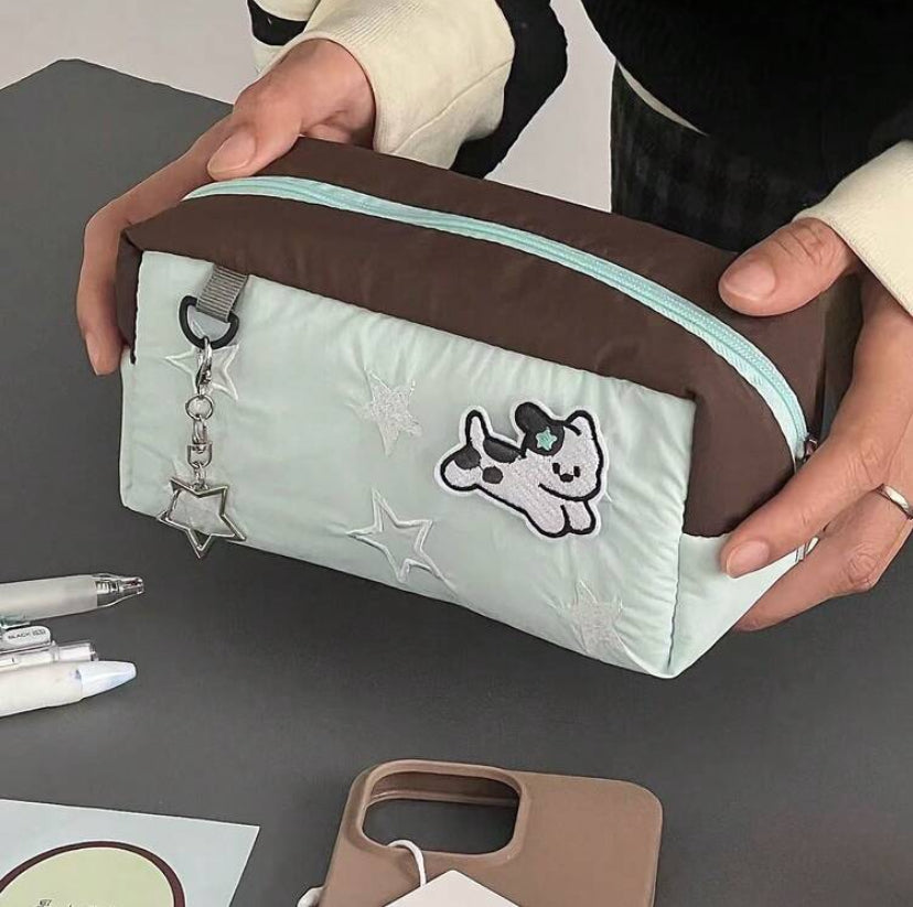 pastel pencil case