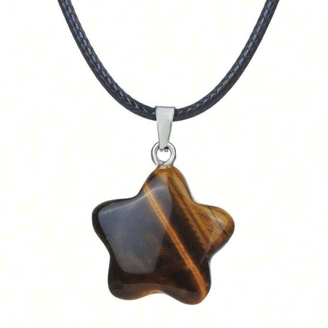 gemstone star pendants