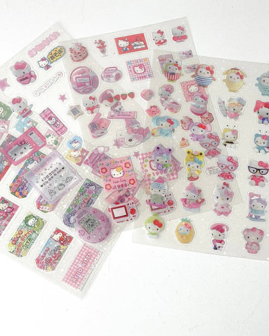hello kitty sticker sheets