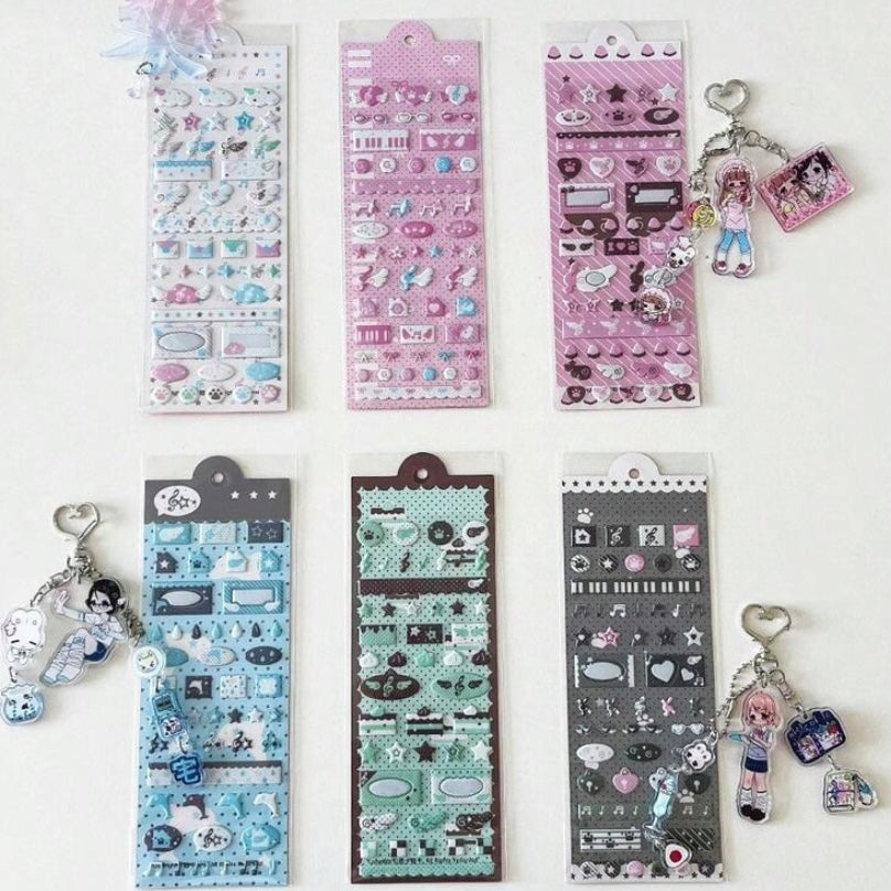 puffy stickers