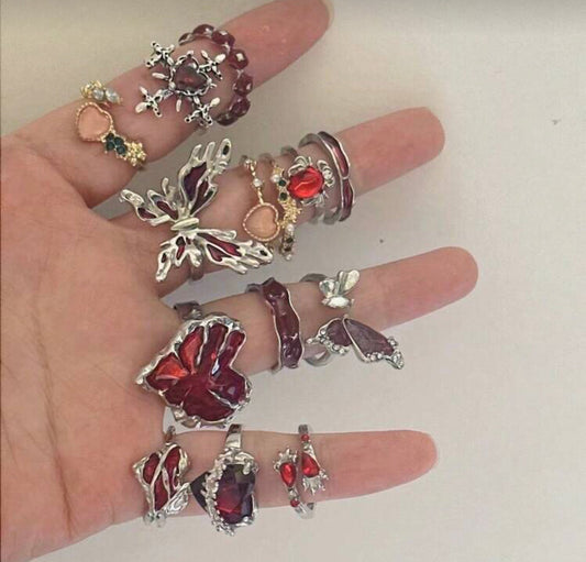 y2k ring set [ 13 rings ]