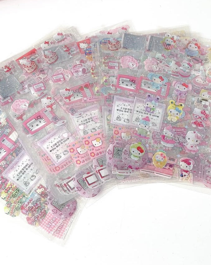 hello kitty sticker sheets