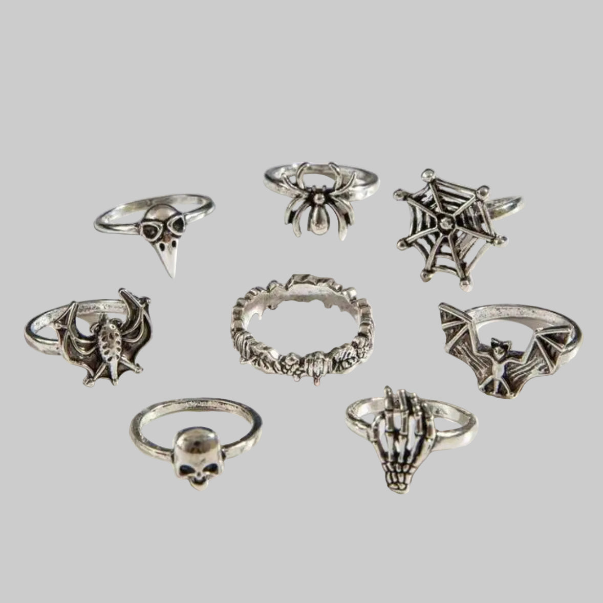 gothic ring set