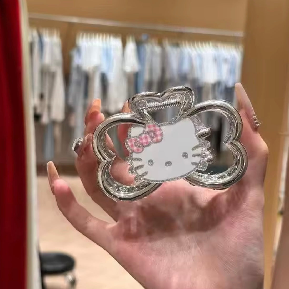 hello kitty hair claw