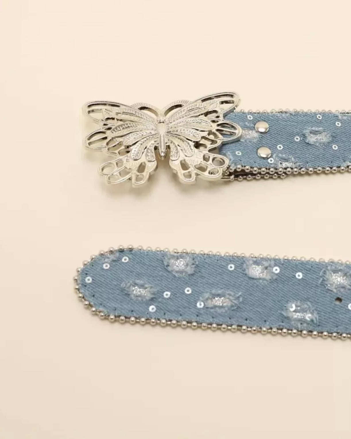 butterfly buckle belt